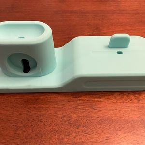Mint Green 3 in 1 Charging Stand for Apple Products NIB